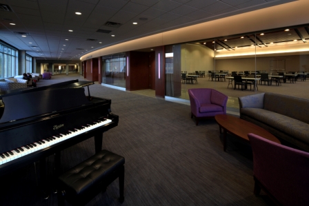 Outside main playing room